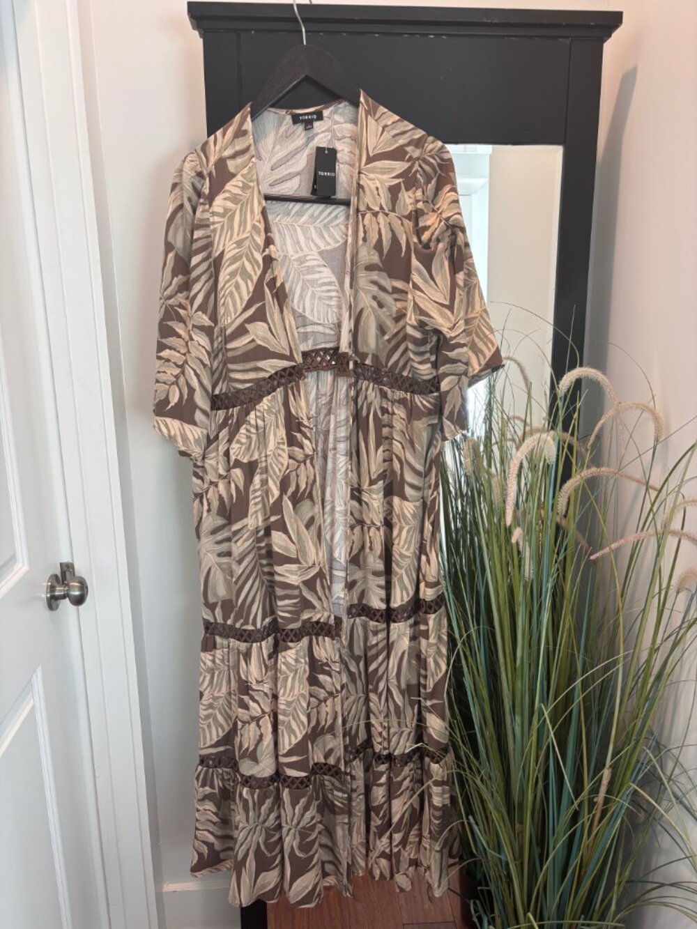 NWT Torrid Challis Duster 1X